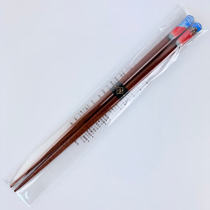 Japonské dřevěné hůlky JAPONESQUE Aka Fuji – 23 cm, Made in Japan