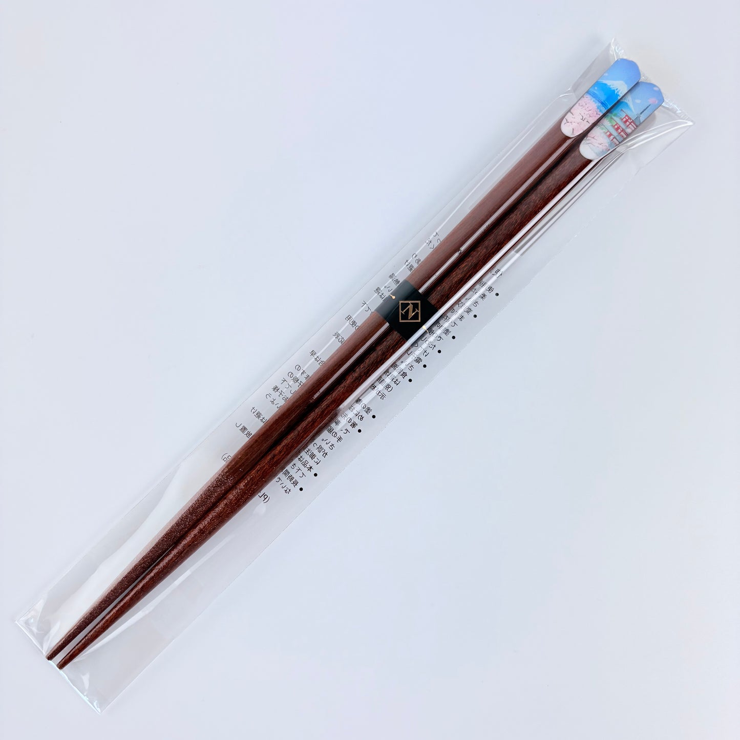 Japonské dřevěné hůlky JAPONESQUE Fuji Sakura – 23 cm, Made in Japan