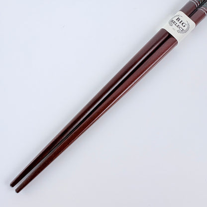 Japonské dřevěné hůlky Big Select LL – 24 cm, vhodné do myčky, Made in Japan