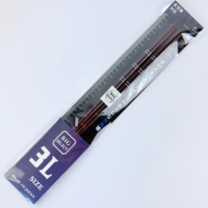 Japonské extra dlouhé dřevěné hůlky Big Select 3L – 25 cm, vhodné do myčky, Made in Japan