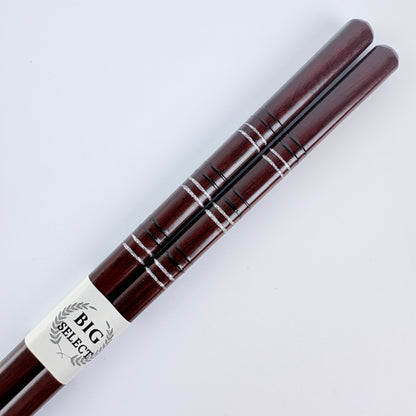 Japonské extra dlouhé dřevěné hůlky Big Select 4L – 26 cm, vhodné do myčky, Made in Japan
