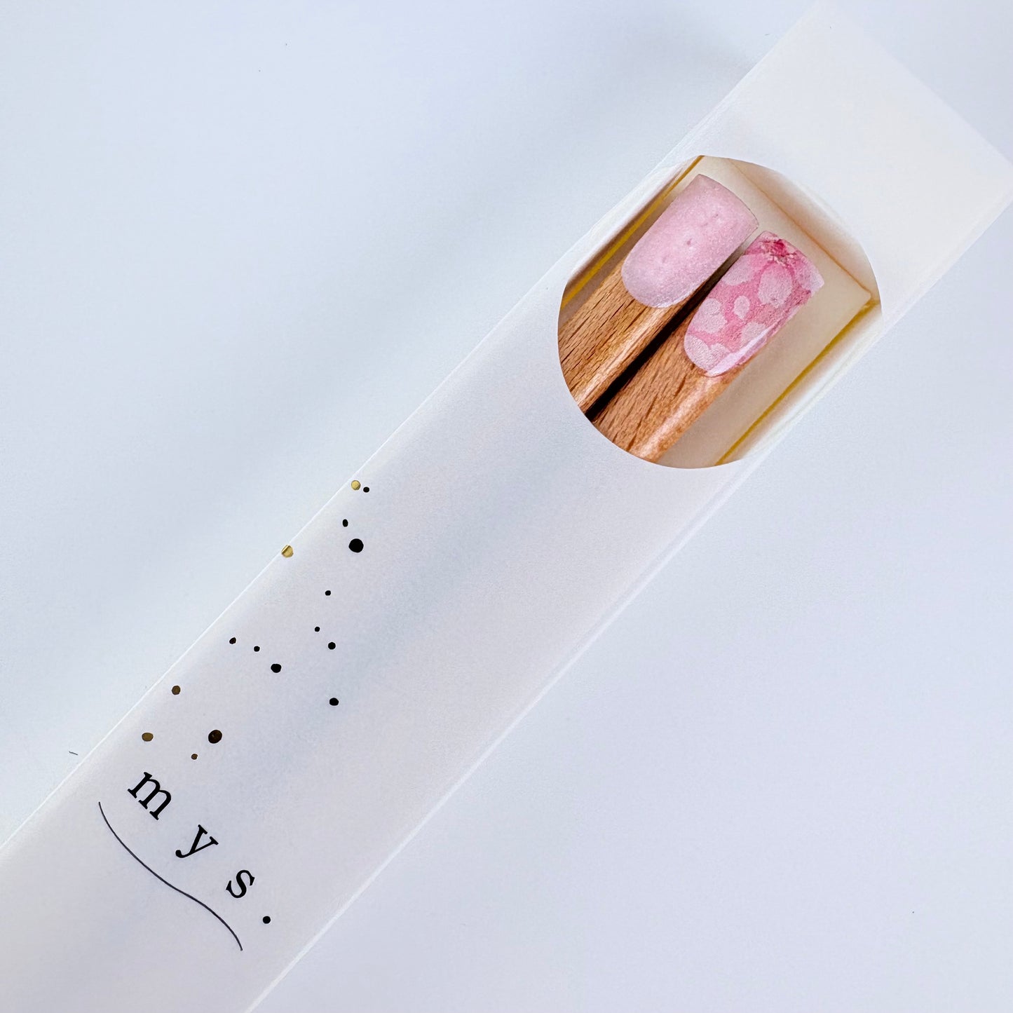 Japonské dřevěné hůlky mys. Sakura – 22,5 cm, Made in Japan