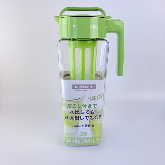 Japonská lahev na studený čaj se sítkem Lustroware 2,1 l – Made in Japan