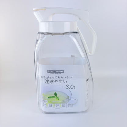 Japonská lahev na studený čaj Lustroware One Push 3,0 l – Made in Japan