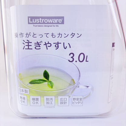 Japonská lahev na studený čaj Lustroware One Push 3,0 l – Made in Japan