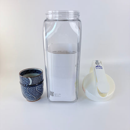 Japonská lahev na studený čaj Lustroware One Push 3,0 l – Made in Japan