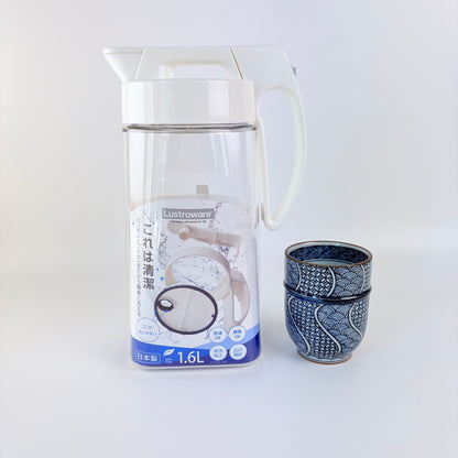 Japonská lahev na studený čaj Lustroware Easy Care 1,6 l – Made in Japan