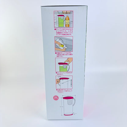 Ishimaru Freezy Pot Apple 5 – nádoba na studené nápoje do lednice, 2,0 l, Made in Japan