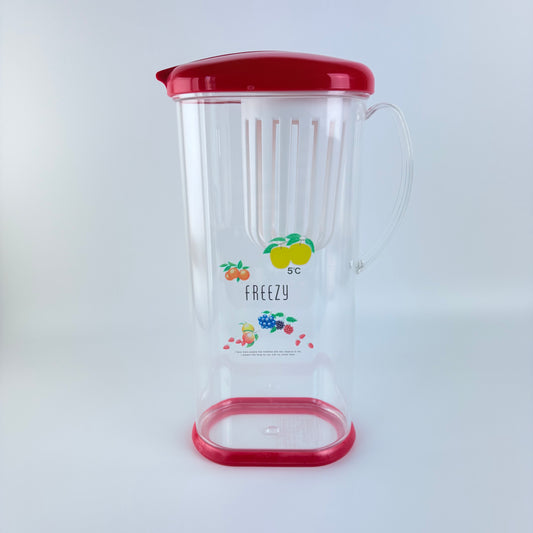 Ishimaru Freezy Pot Apple 5 – nádoba na studené nápoje do lednice, 2,0 l, Made in Japan