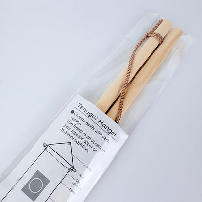 Dřevěný držák na tenugui Hamamonyo 40 cm – Made in Japan