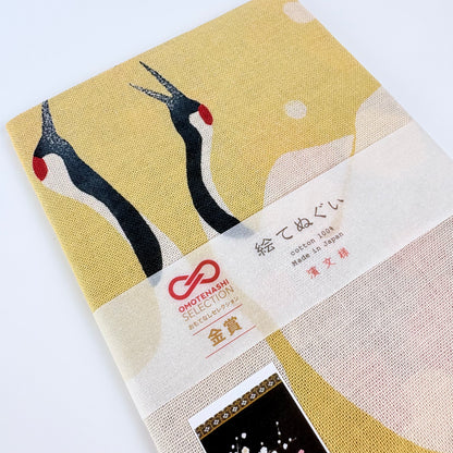 Japonské tenugui Tsuru no Mai – Tanec jeřábů | Made in Japan