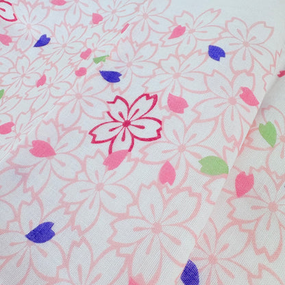 Japonské gauzové tenugui Sakura – ručník s květy sakury | Made in Japan