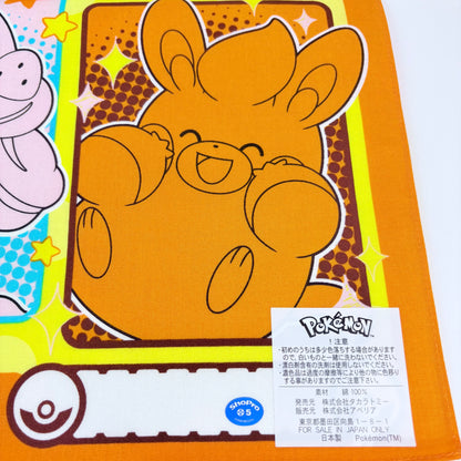 Japonský bavlněný šátek Pokémon Paldea 42 × 42 cm – Made in Japan