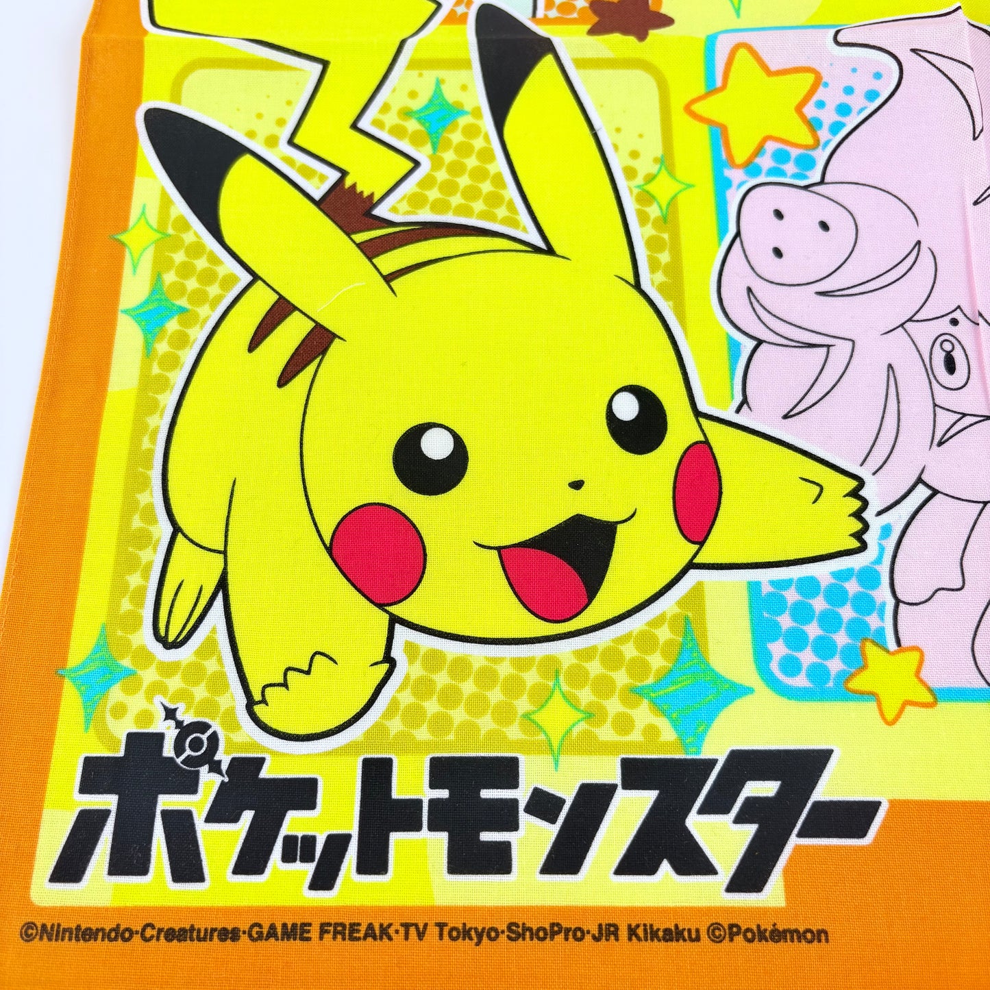 Japonský bavlněný šátek Pokémon Paldea 42 × 42 cm – Made in Japan