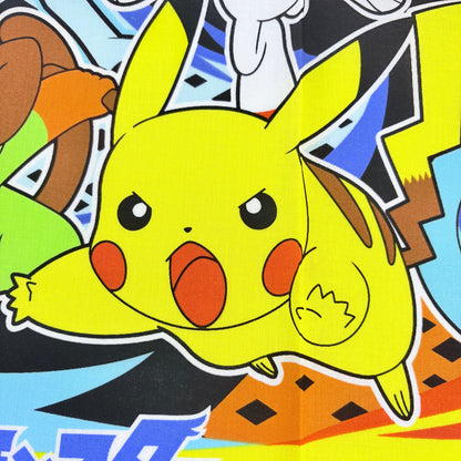 Japonský bavlněný šátek Pokémon Sword & Shield 42 × 42 cm – Made in Japan