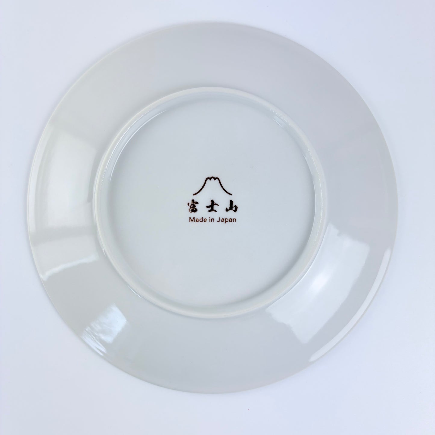 Talíř Velká vlna a Fuji, bílý, 20 cm – Made in Japan