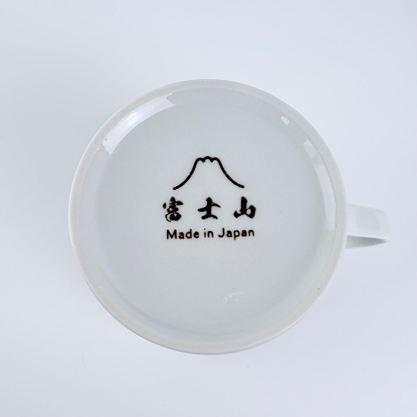 Hrnek Velká vlna a Fuji, bílý, 300 ml – Made in Japan