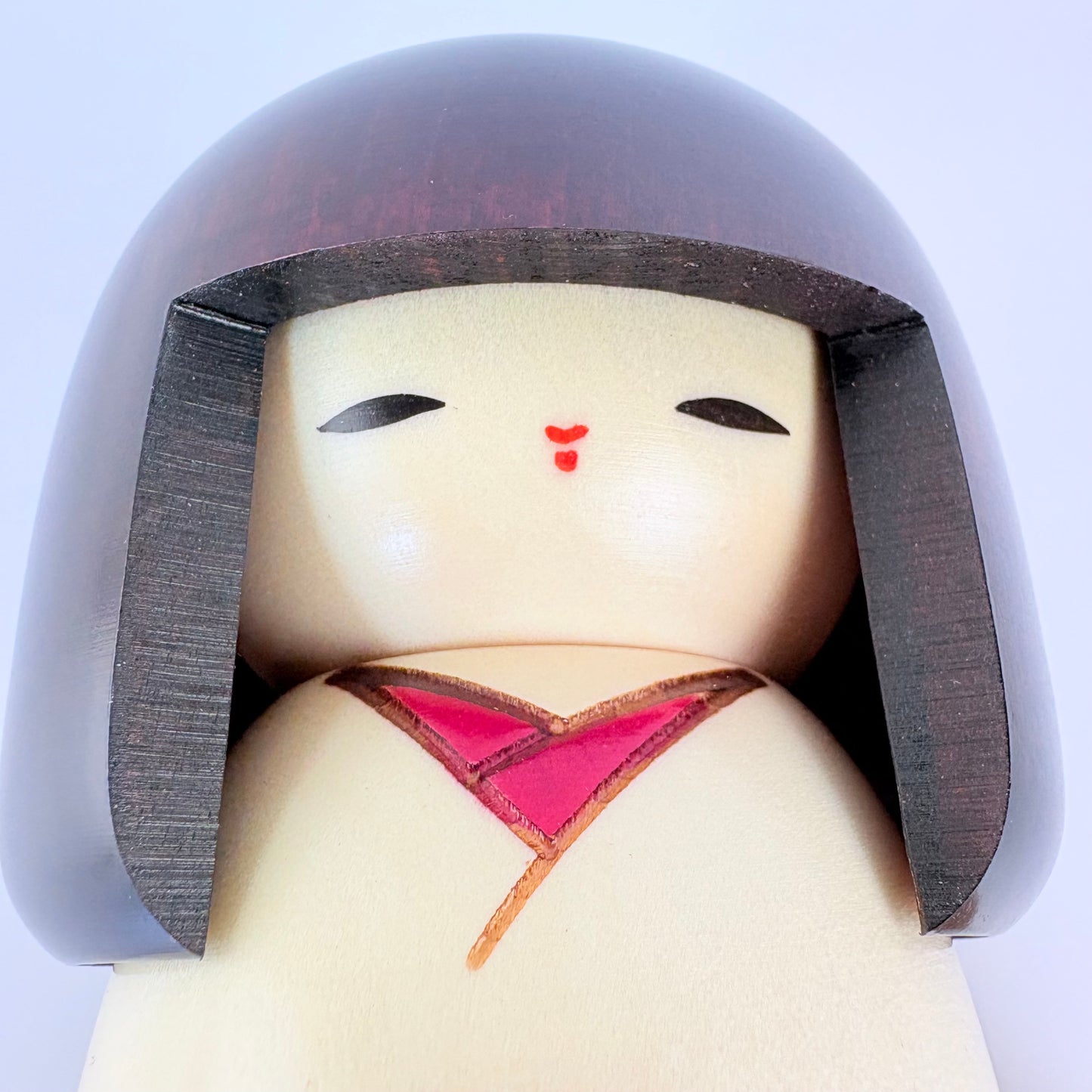 Autorská kokeshi Fujisan – Hora Fuji a sakury | Usaburo | Made in Japan