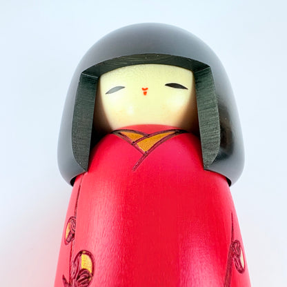 Autorská kokeshi Ume – Květy japonské švestky | Usaburo | Made in Japan
