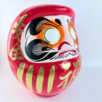 Japonský Daruma 26 cm – červený | Made in Japan