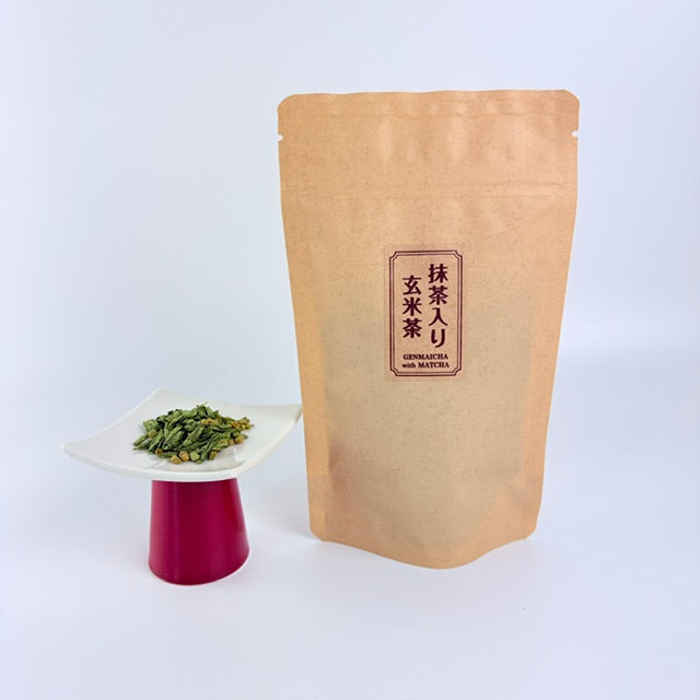 Genmaicha s matchou – japonský zelený čaj s praženou rýží Wakoen, 50 g / 100 g