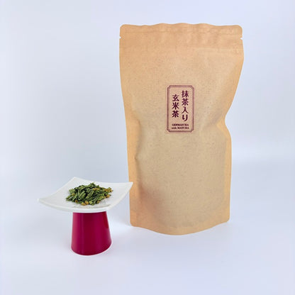 Genmaicha s matchou – japonský zelený čaj s praženou rýží Wakoen, 50 g / 100 g