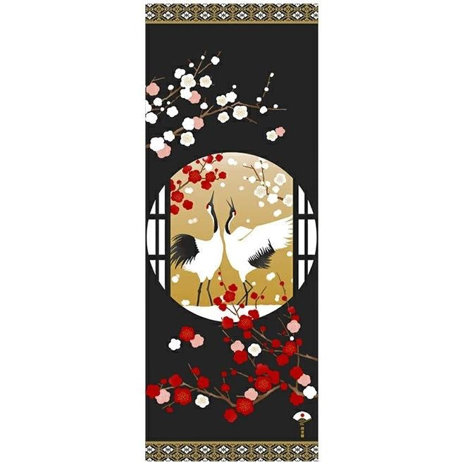 Japonské tenugui Tsuru no Mai – Tanec jeřábů | Made in Japan