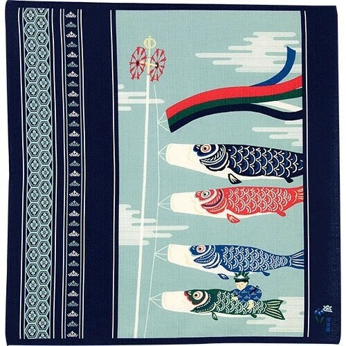 Furoshiki Koinobori 50 × 50 cm | Made in Japan
