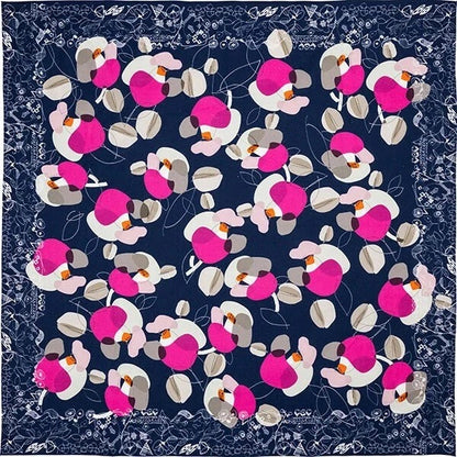Furoshiki Tsubaki Con 100×100 cm – japonský šátek na balení dárků | Made in Japan