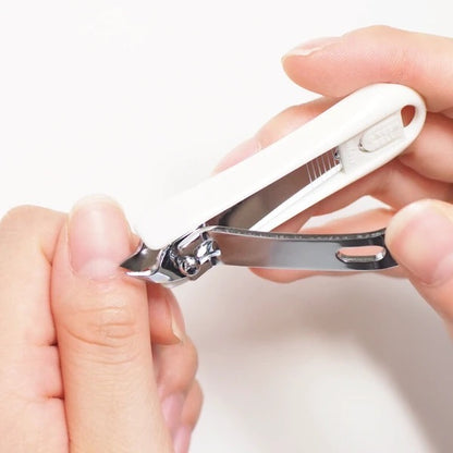 Japonské kleštičky na nehtovou kůžičku Green Bell SE-033 – bílé / Made in Japan