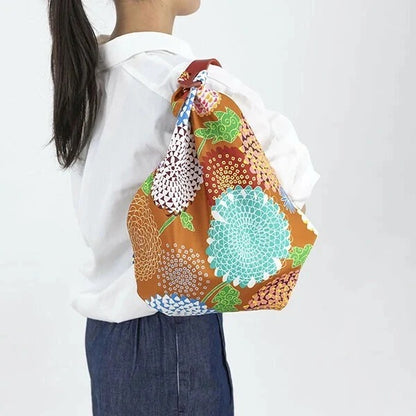 Voděodolné furoshiki Kiku 70 × 70 cm / polyester / Made in Japan – Kyoto