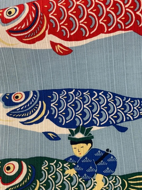 Furoshiki Koinobori 50 × 50 cm | Made in Japan