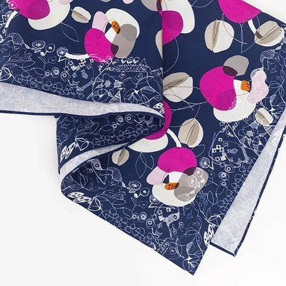 Furoshiki Tsubaki Con 100×100 cm – japonský šátek na balení dárků | Made in Japan