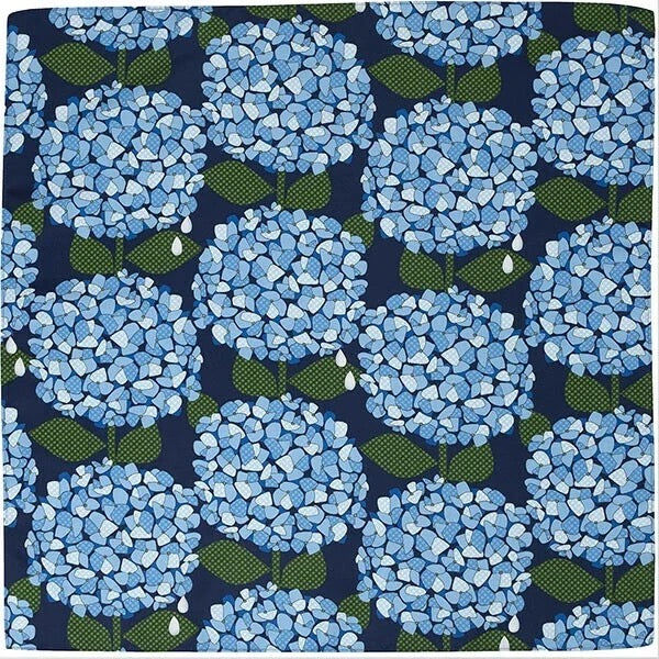 Voděodolné furoshiki Natsu-Shizuku 70 × 70 cm / polyester / Made in Japan – Kyoto